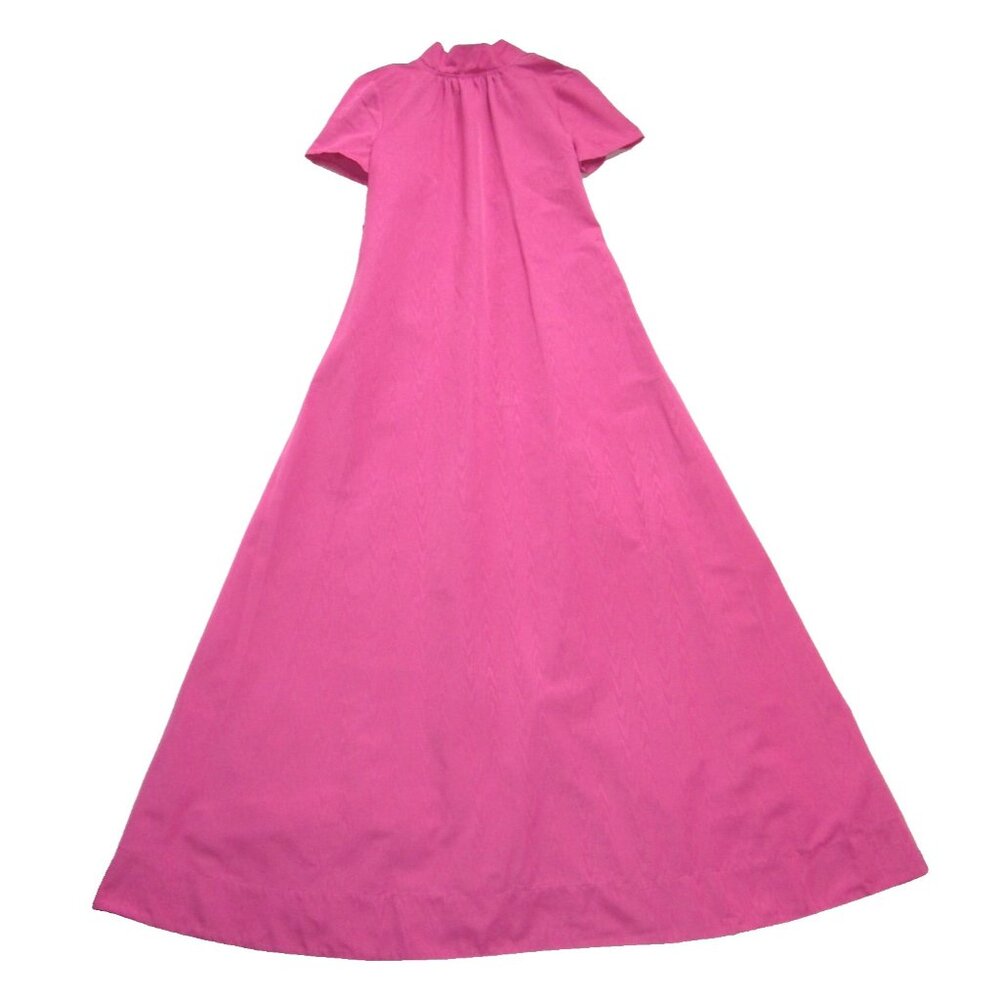 NWT Staud Ilana in Lollipop Pink Taffeta Tie Back A-line Maxi Dress S $375 - Picture 6 of 15